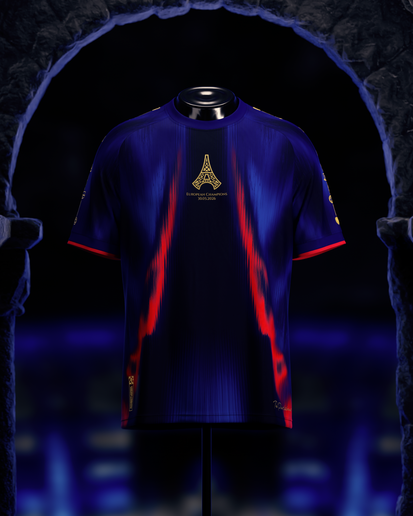 The Parisians (2026 European Champions) Jersey