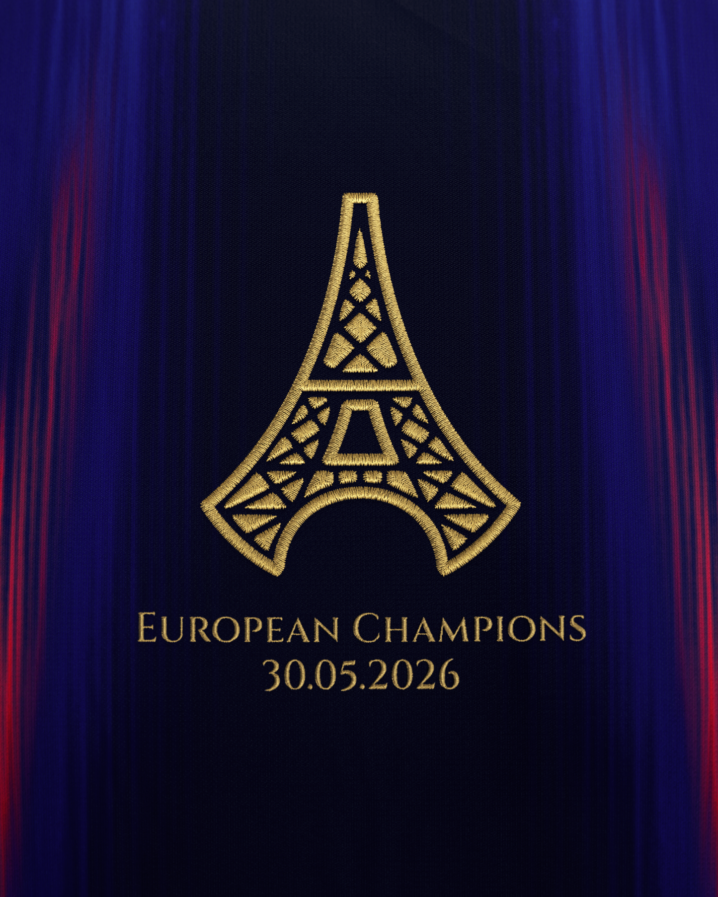 The Parisians (2026 European Champions) Jersey