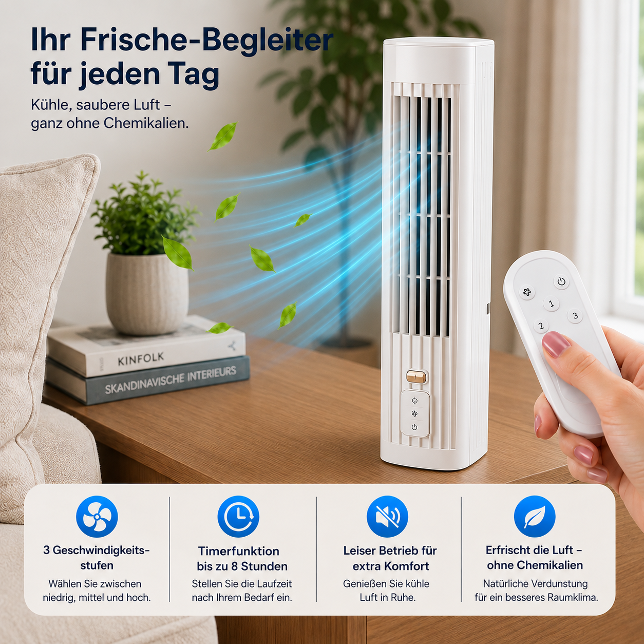 HomeCooler™ Ultra – Mobile Klimaanlage – Keine Installation nötig | Kühlt sofort auf Knopfdruck